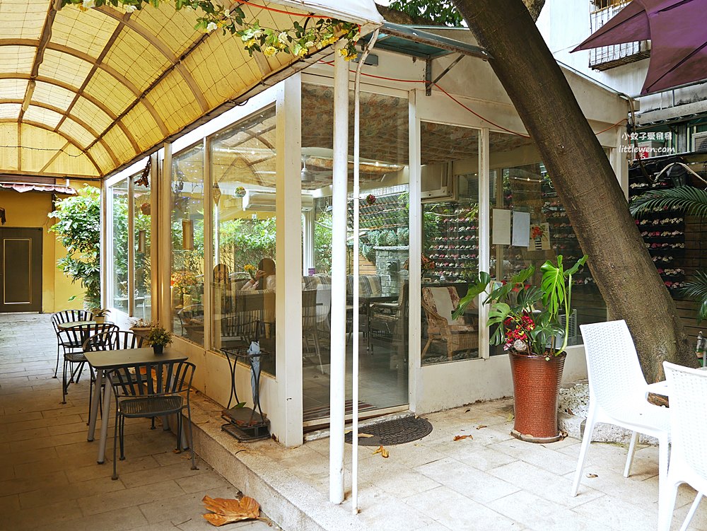 新北永和楊三郎美術館，百年古蹟庭園玻璃屋咖啡廳