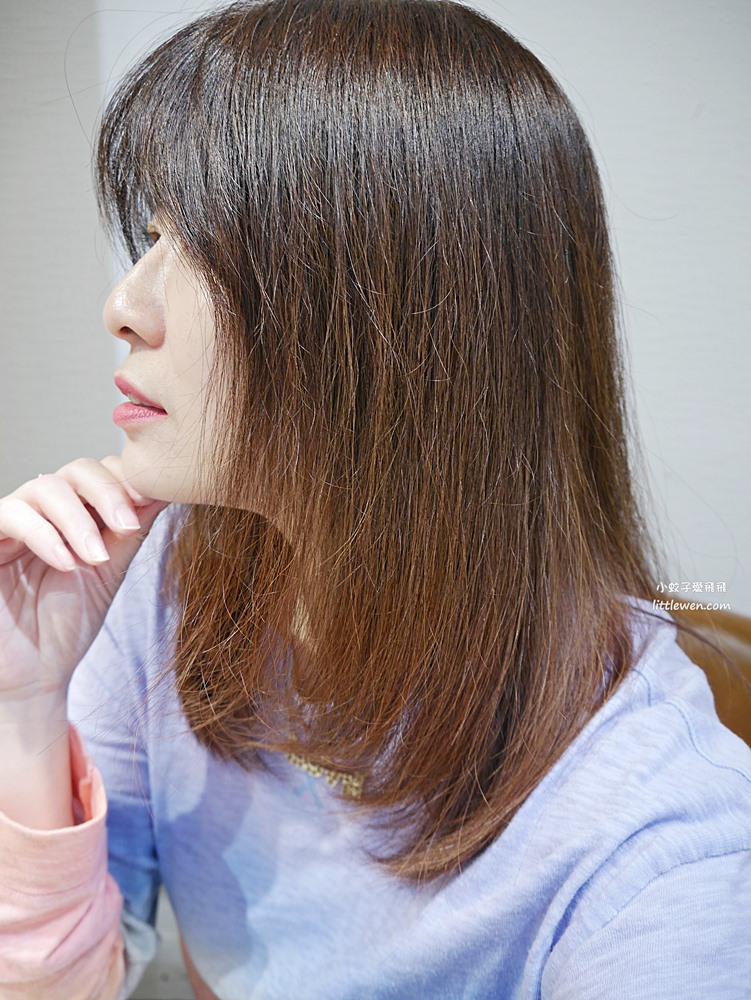 台北中正髮廊推薦INF HAIR STUDIO沙龍級黑曜光護髮，重現柔軟彈性亮澤