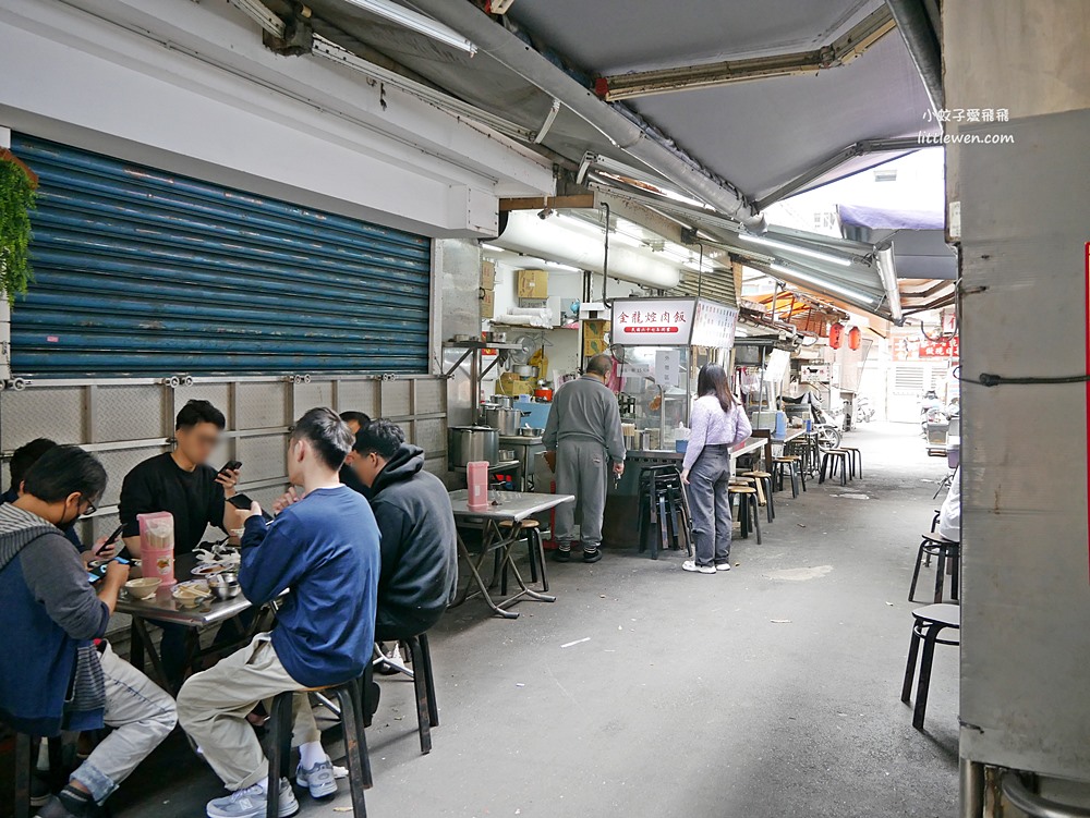 台北士林「金龍焢肉飯」藏在夜市巷弄裡近50年小吃