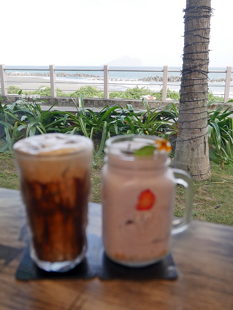 宜蘭頭城海景咖啡廳「川岩 River Stone Coffee」喝咖啡配無敵龜山島海岸美景超桑